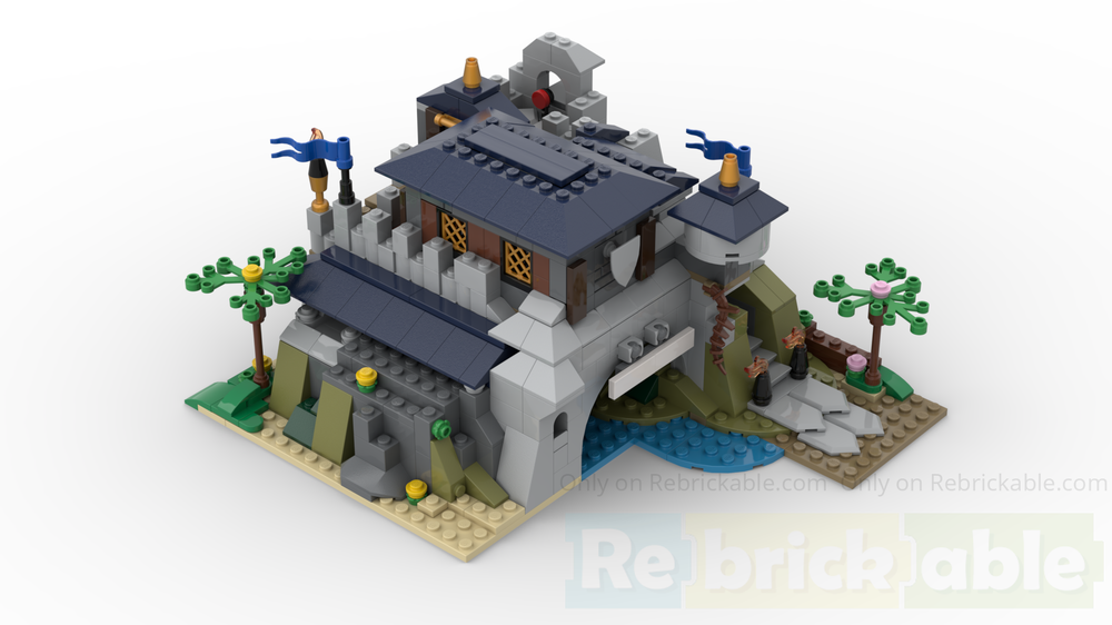 Lego Hilltop monastery