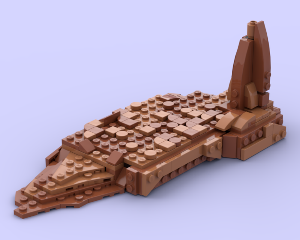 Lego A Geonosis landscape
