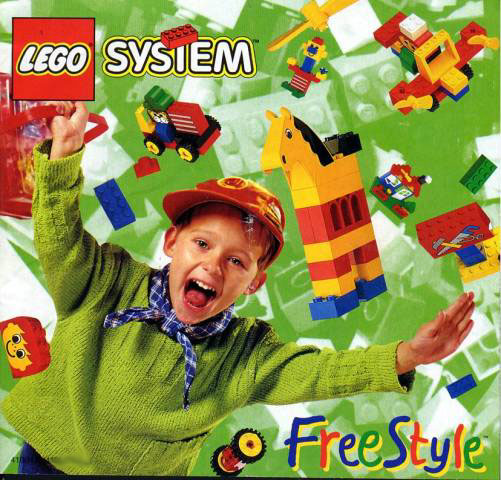Lego 1997 Medium FreeStyle North America (4108463/4108464-NA)