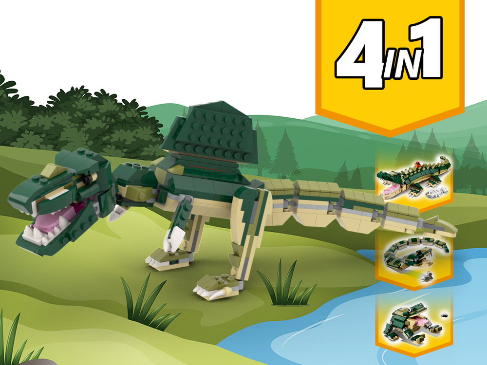 Lego 31121 Spinosaurus Alternative Build