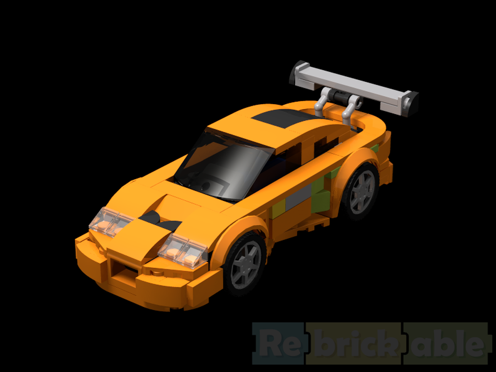 Lego Fast And Furious Toyota Supra MK4