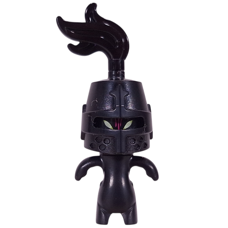 Lego Grimspawn, Knight Helmet, Black Plume