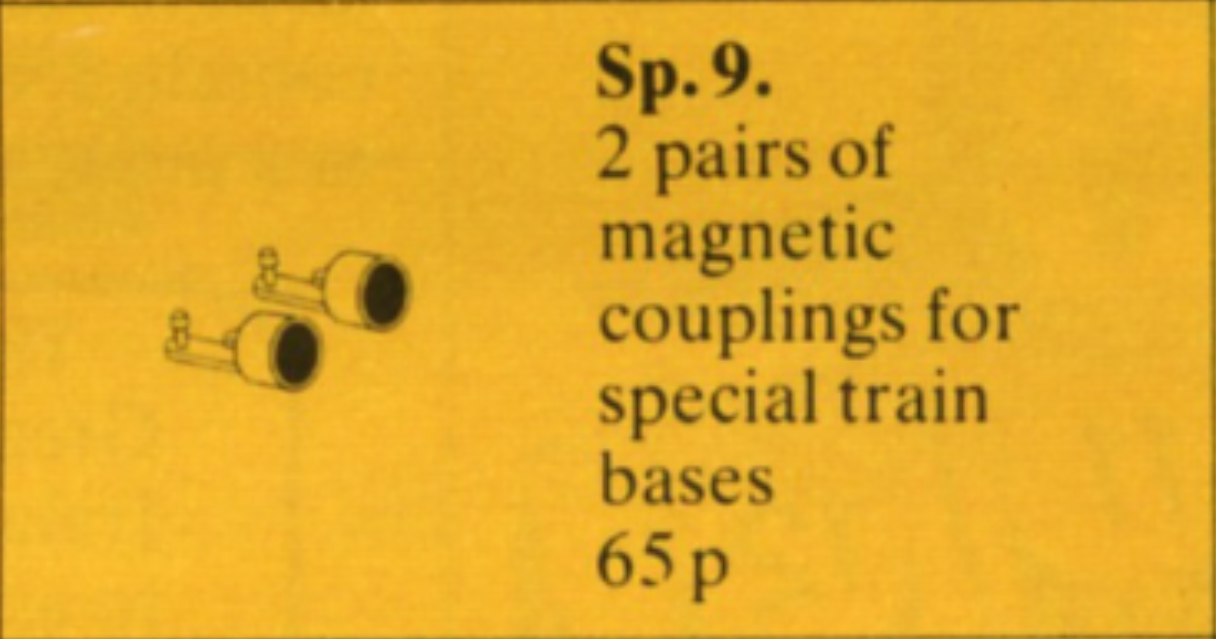 Lego Magnetic Train Couplers