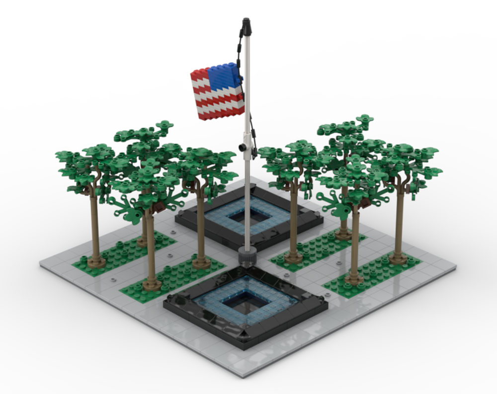 Lego 9/11 Memorial