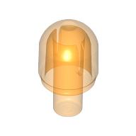 Lego Light Cover 1 x 1 Round with Internal Bar / Bionicle Barraki Eye / Trans-Orange