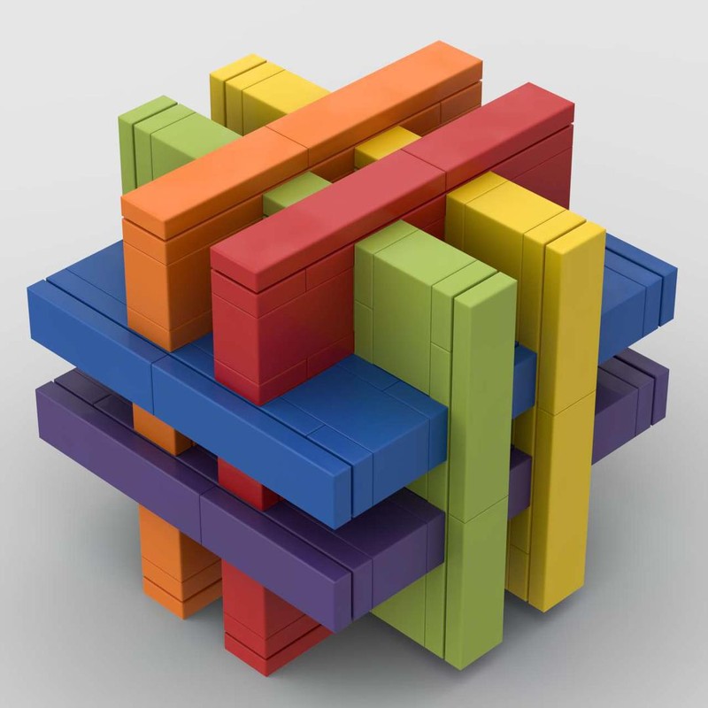 Lego Gordian knot FIX