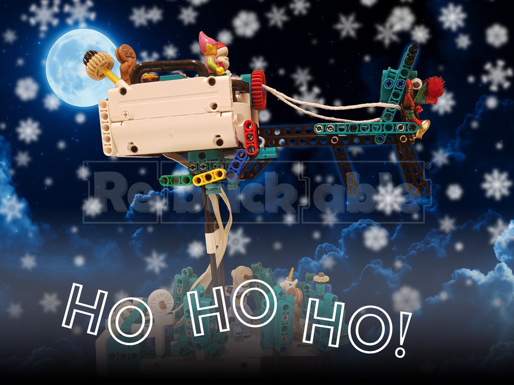 Lego Christmas Reindeer Sleigh 51515