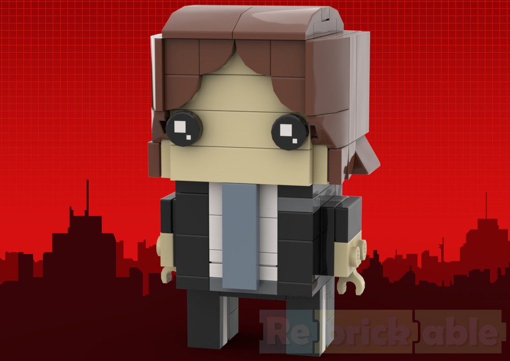 Lego Tatsuya Suou BrickHead - Persona 2: Innocent Sin