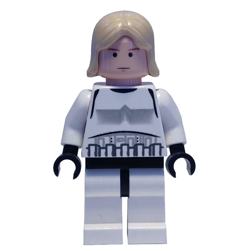 Lego Luke Skywalker, Stormtrooper Disguise, Plain Legs