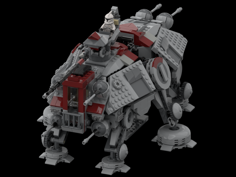 Lego 75337 At-te (clone wars version modification)