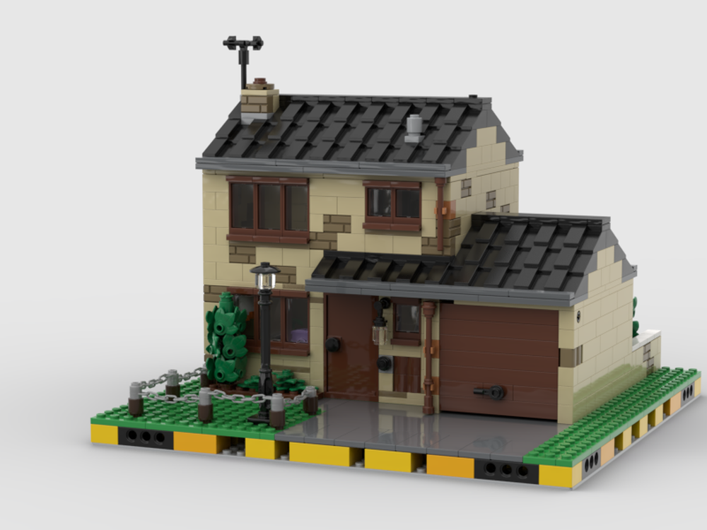 Lego Privet Drive House With Observatory