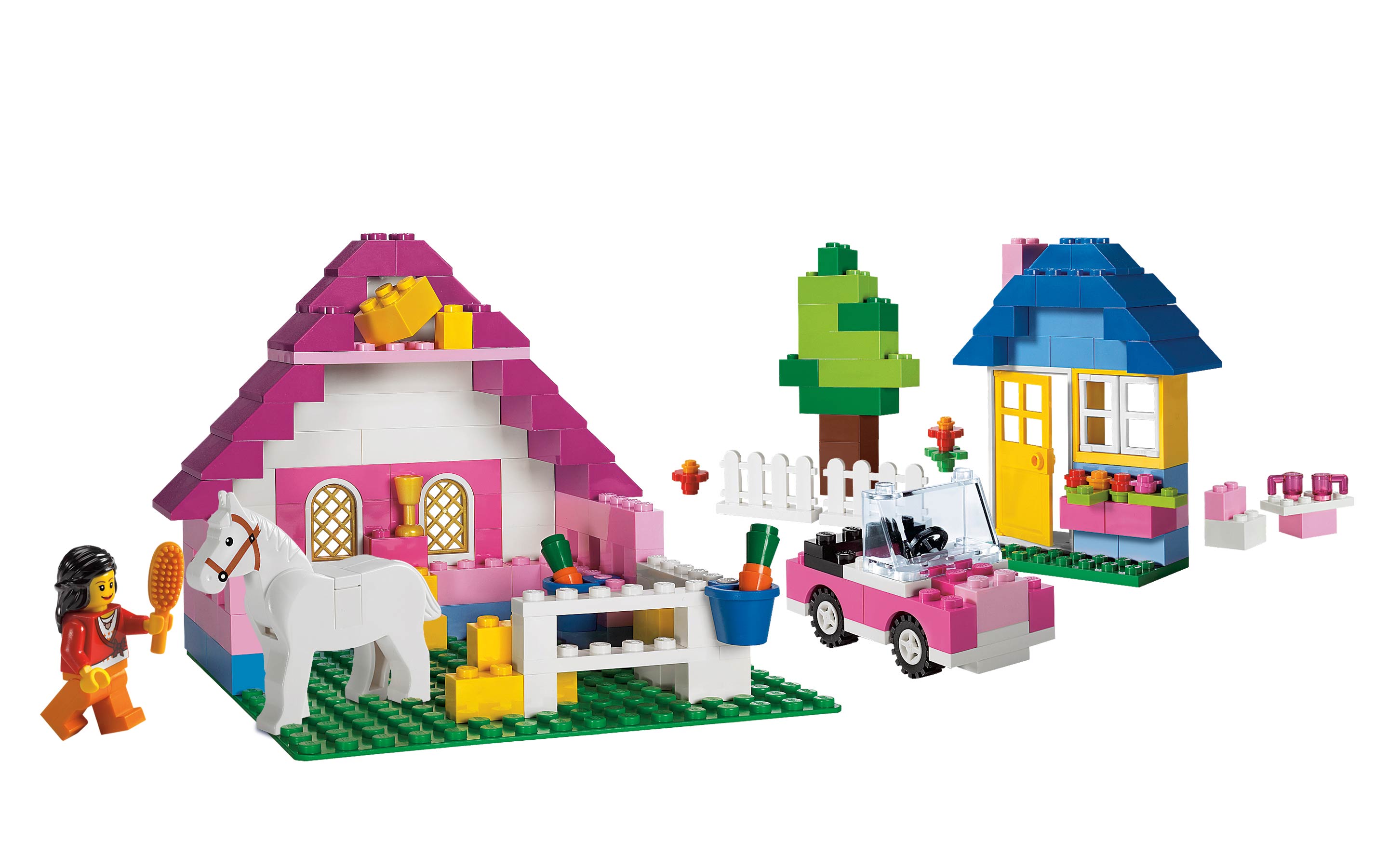Lego Large Pink Brick Box