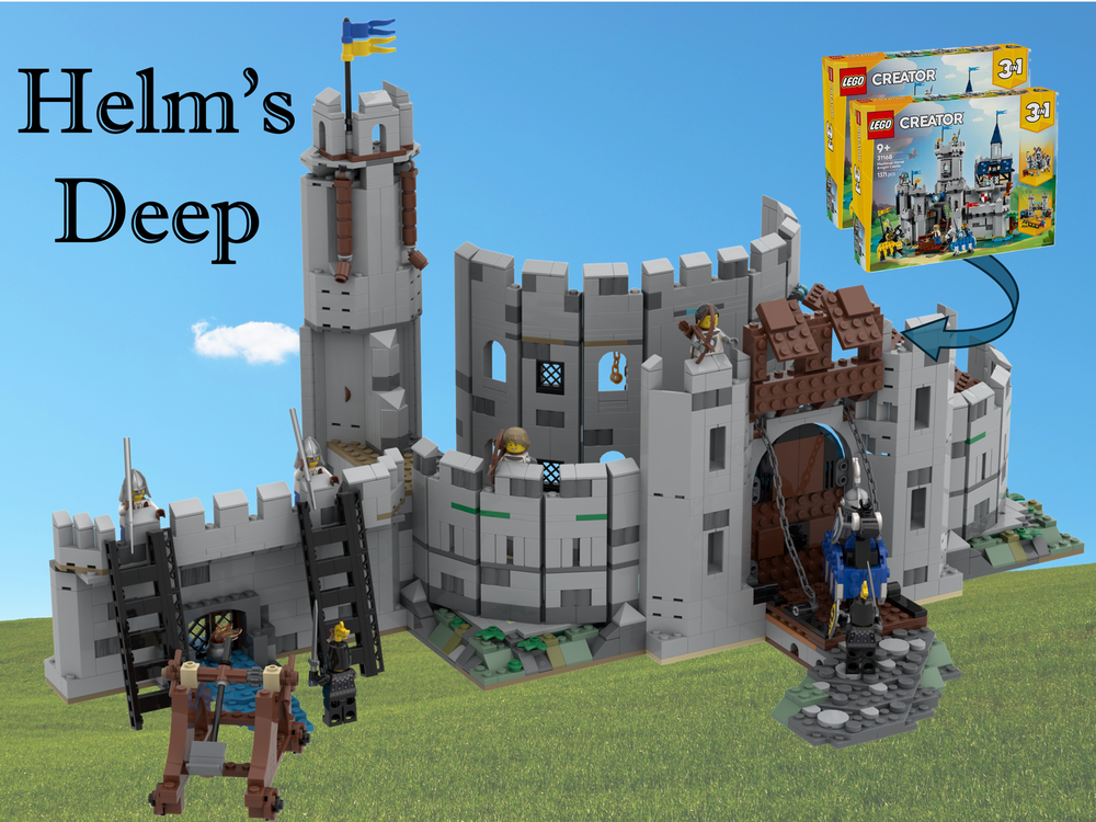 Lego 31168 x 2 - Helm's Deep