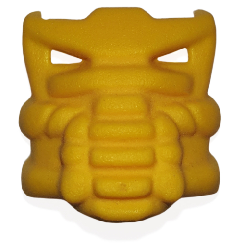 Lego Large Figure Mask Krana Xa / Yellow