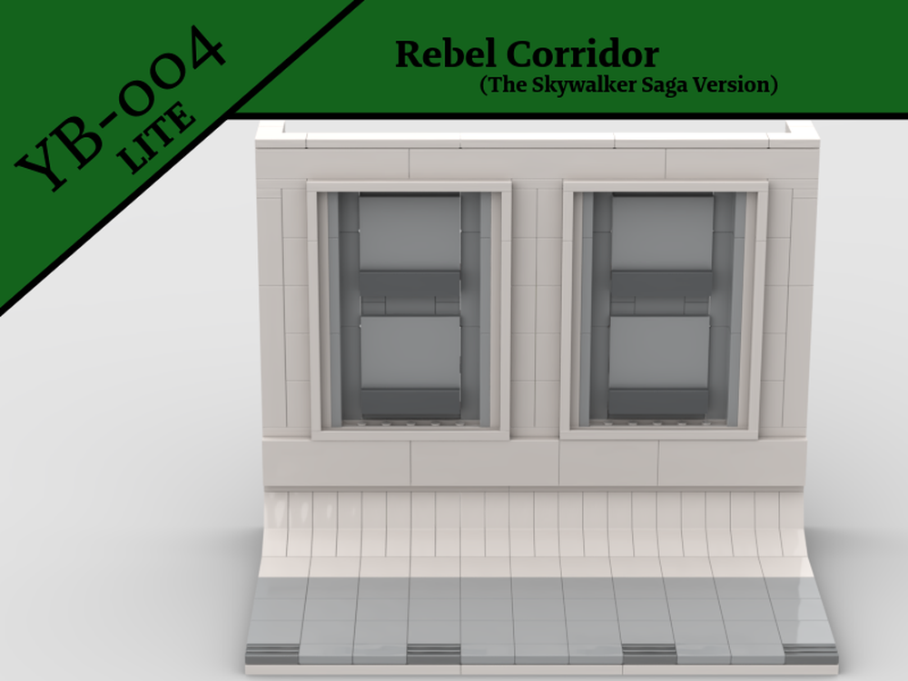 Lego Rebel Corridor (Skywalker Saga Version)