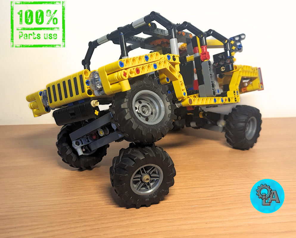 Lego Humvee 42122 B Model