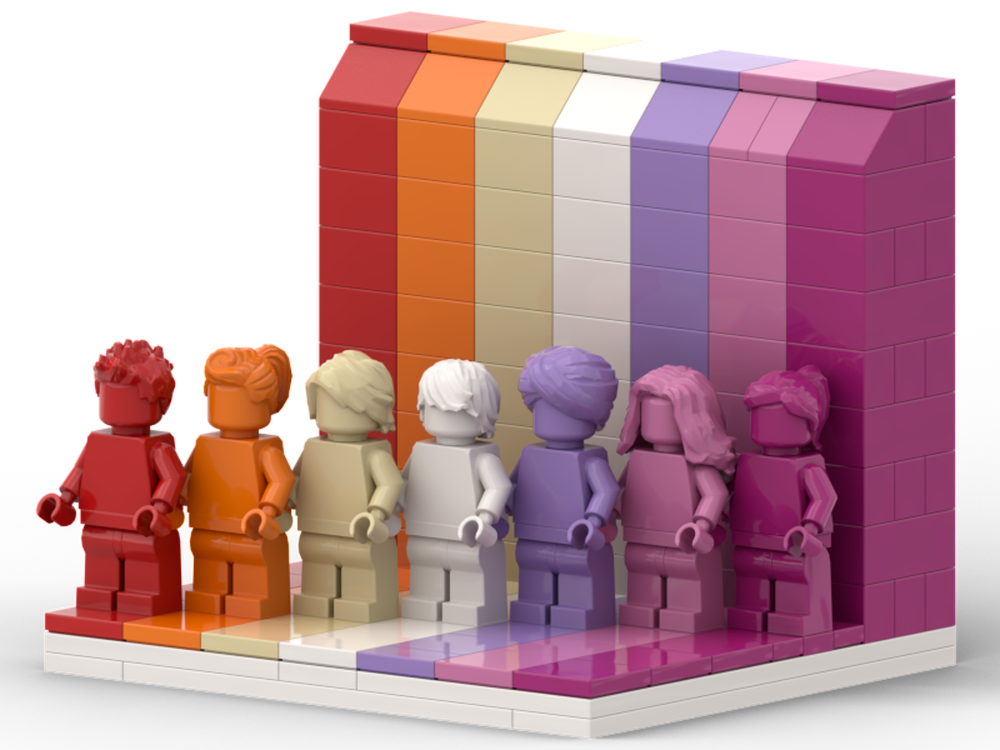 Lego 40516-1 Everyone is Awesome: Lesbian Variant