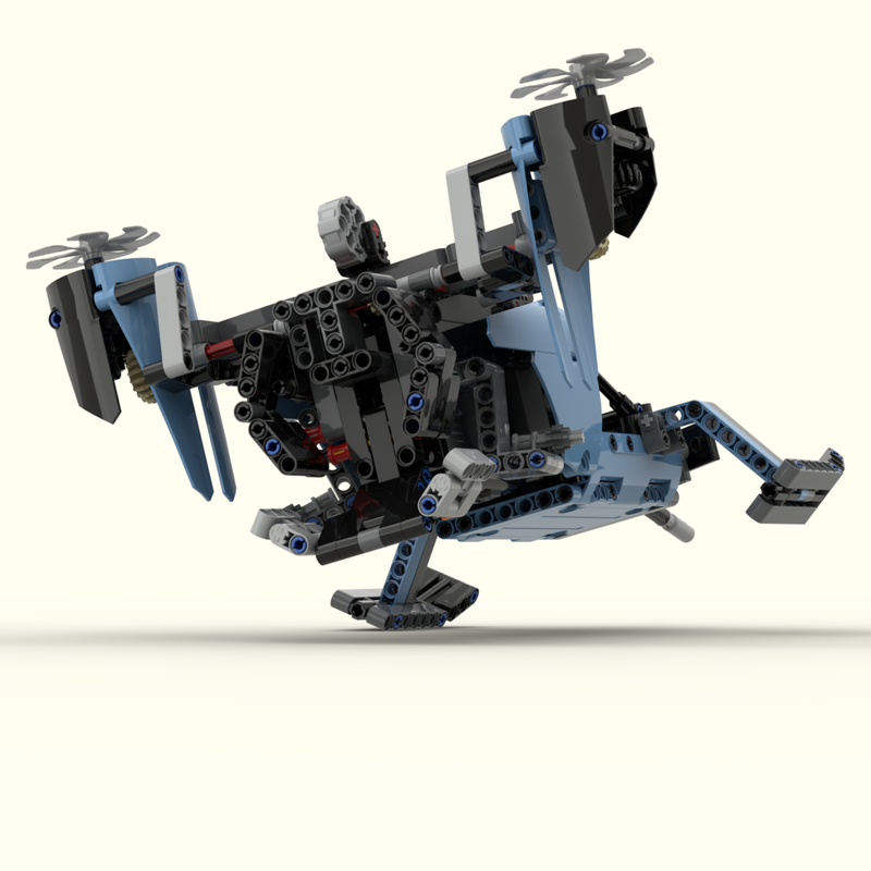 Lego Borderland Buzzard MOC of 42066