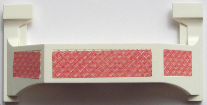 Lego Scala Window Box 13 x 3 x 5 1/3 with Lattice Pattern (Stickers) - Set 3119