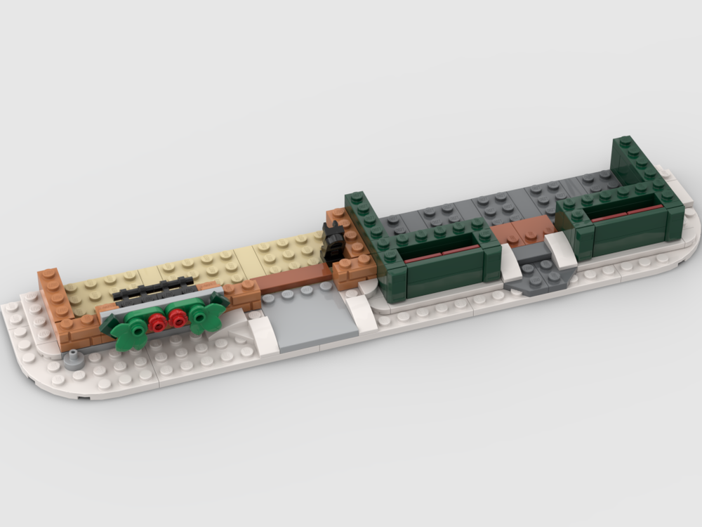 Lego 10308 Holiday Main St. MOD single floor plate
