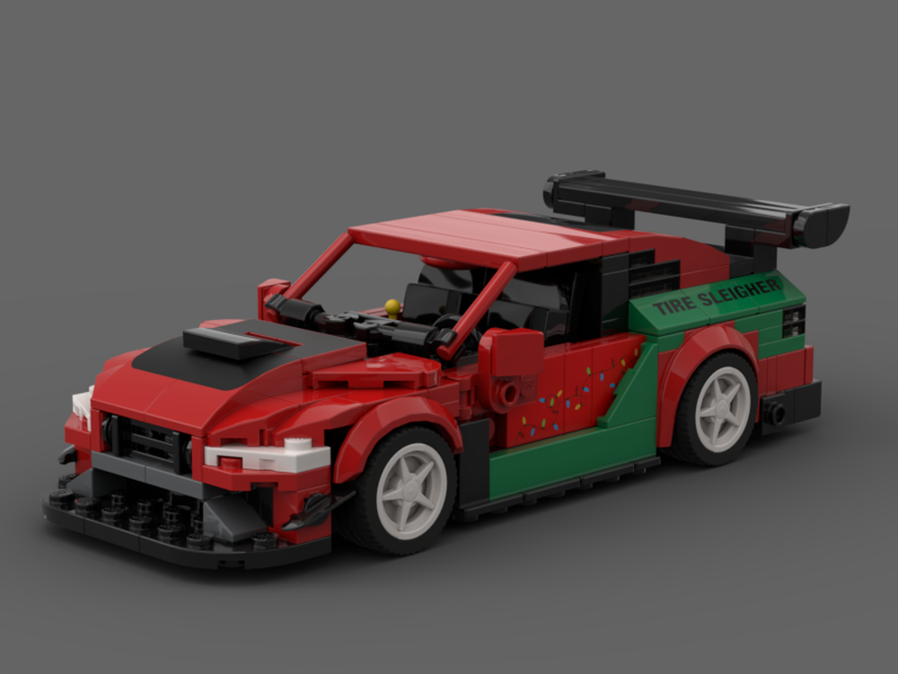 Lego The "TIRE SLEIGHER" (Christmas Custom)