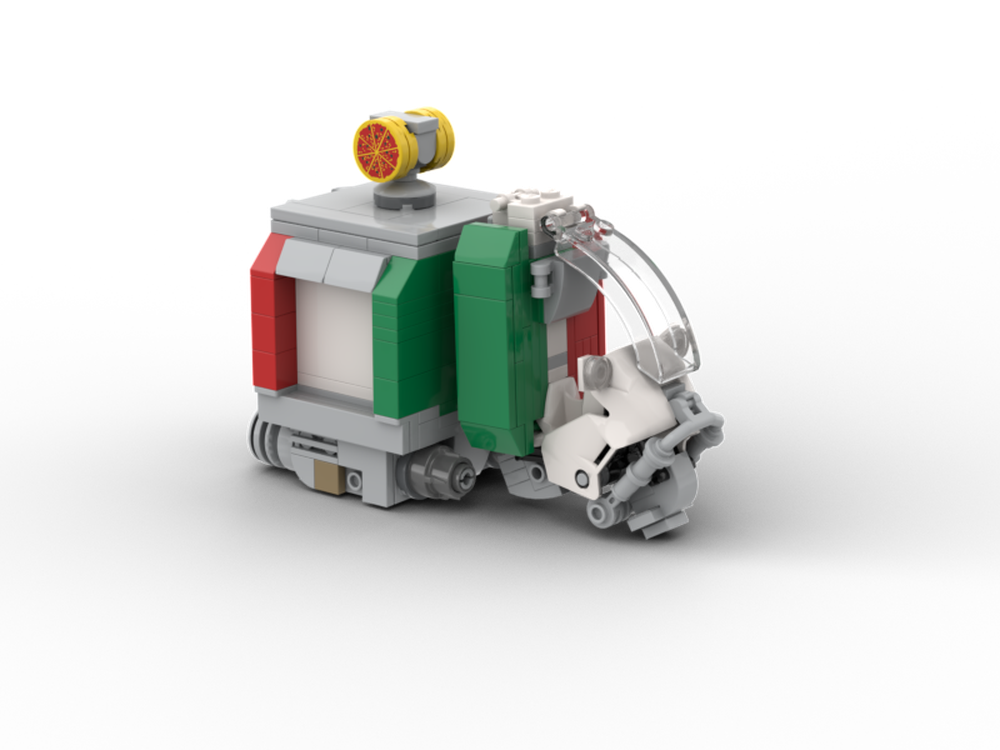Lego Futuristic Pizza Delivery Scooter