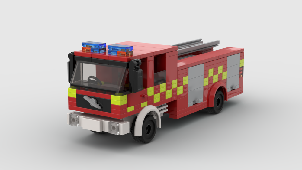 Lego British fire engine ( Volvo )
