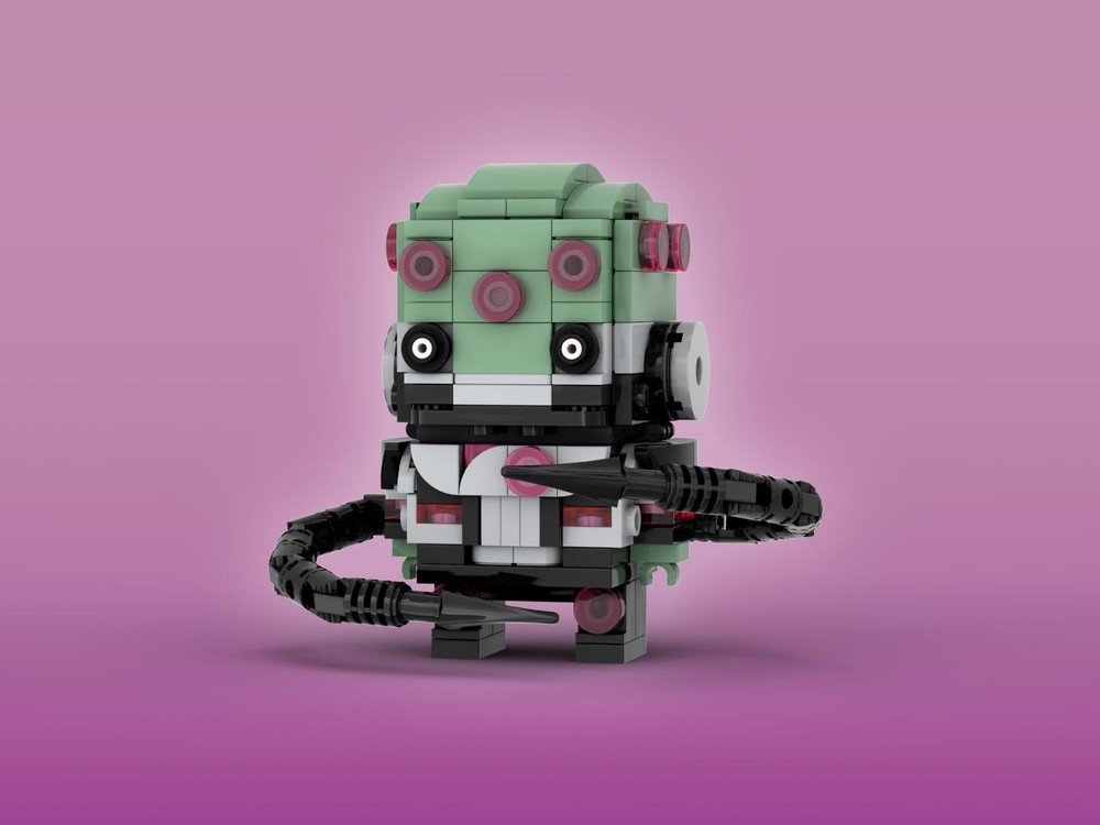 Lego Brainiac Brickheadz LEGO MOC - DC