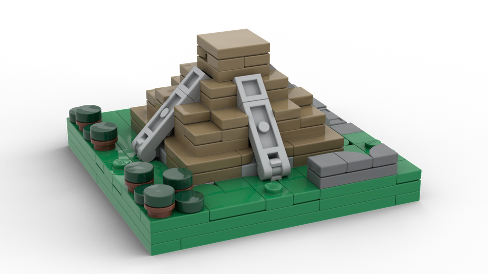 Lego Mini El Castillo | Chichén Itzá