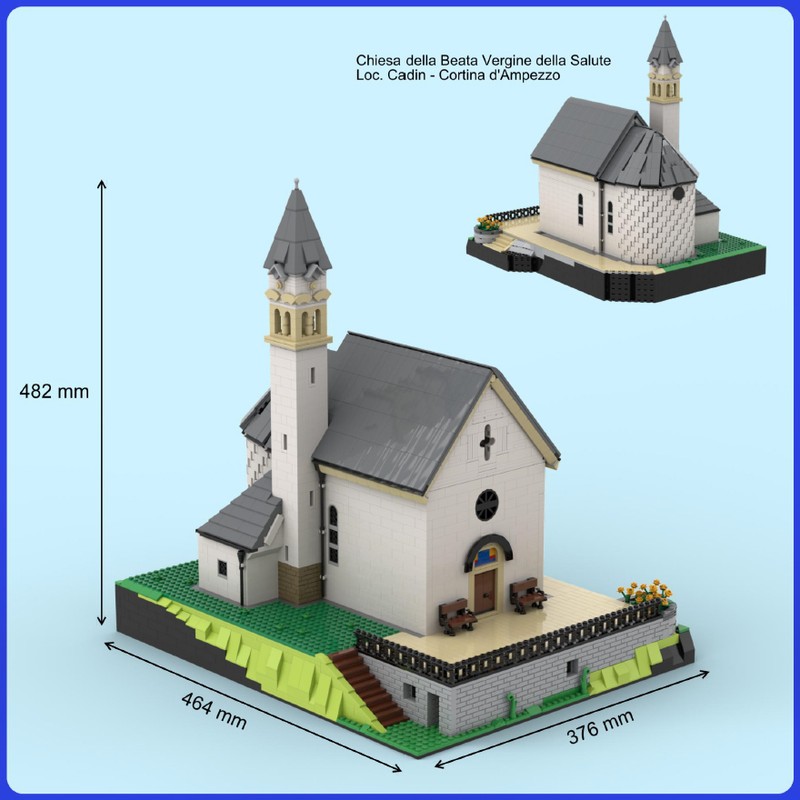 Lego Church Cadin Cortina (basement)