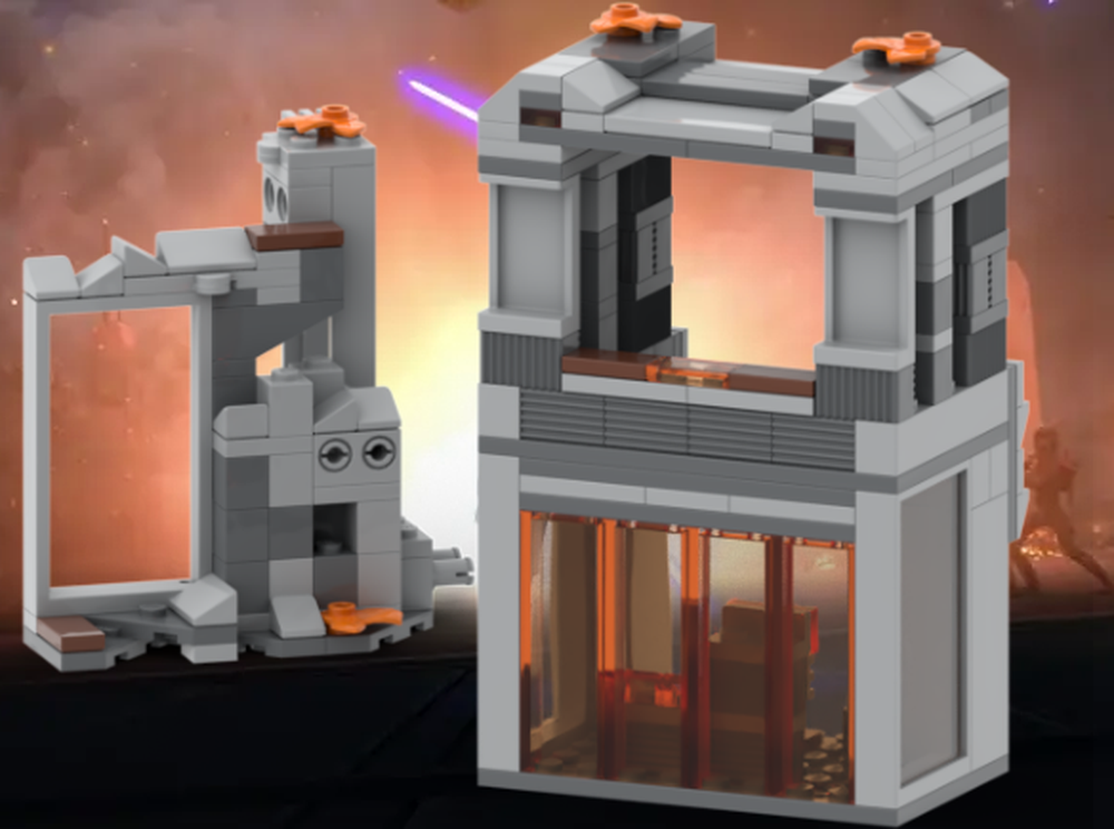 Lego Mandalorian Watch Tower