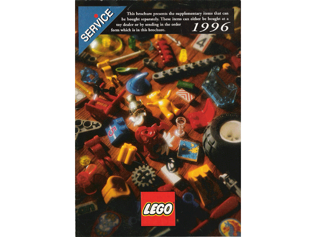 Lego 1996 Medium Service Packs UK (924.716-UK)