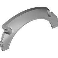 Lego Technic Panel Car Mudguard Arched 11 x 5 x 2, Arched Top / Light Bluish Gray
