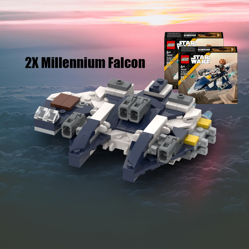 Lego 2X 75400 Falcon