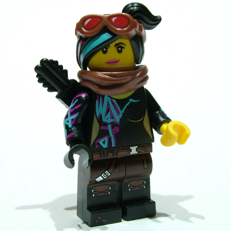 Lego Lucy Wyldstyle, Goggles, Scarf, Quiver