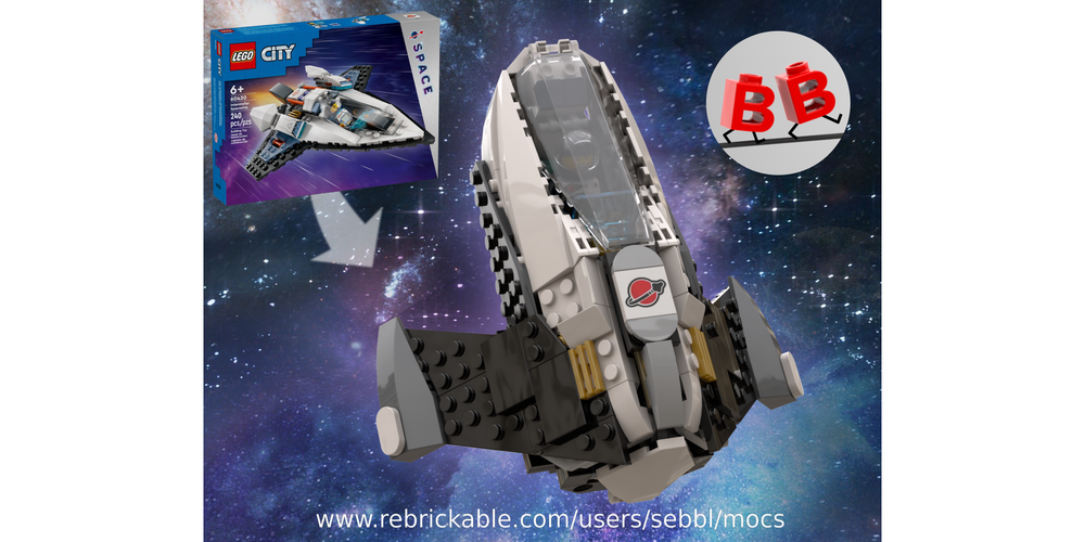 Lego 60430: Delta Shuttle w/ Canadarm