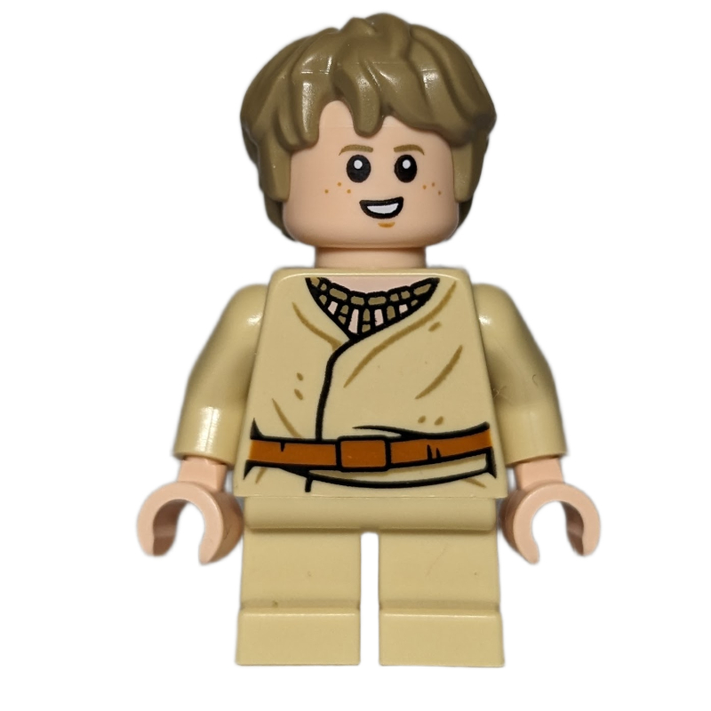 Lego Anakin Skywalker, Child, Dark Tan Hair