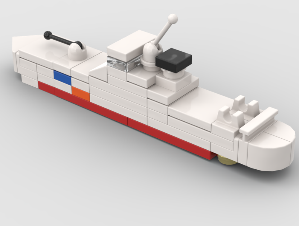 Lego Coast Guar Cutter (Micro)