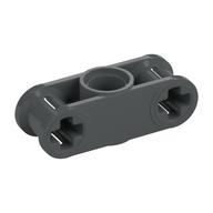 Lego Technic Axle and Pin Connector Perpendicular 3L with Centre Pin Hole / Dark Bluish Gray