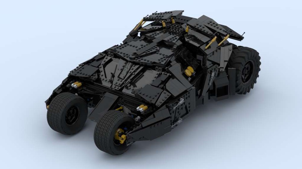 Lego 1/10 UCS Tumbler Custom Based on the 76240 Lego Batmobile Tumbler