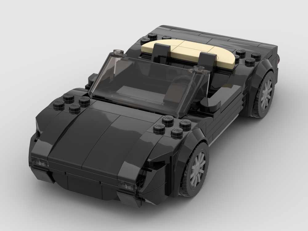 Lego Mazda MX-5 Miata - Eunos Roadster (NA) - Black