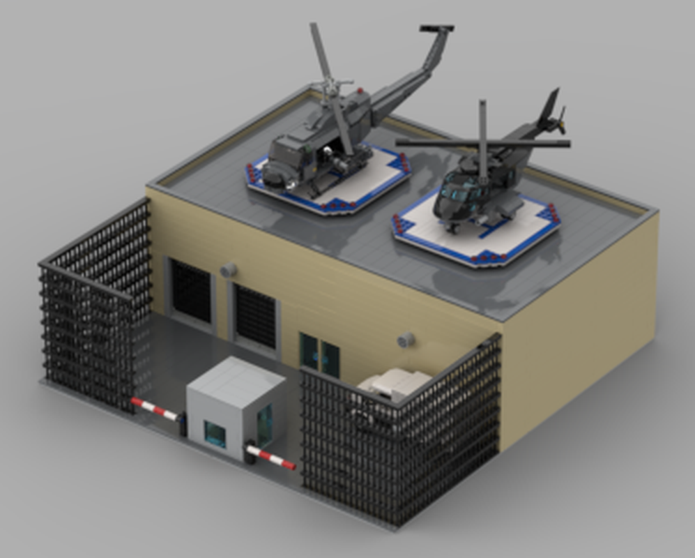 Lego Military Base