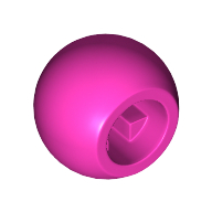 Lego Technic Ball Joint / Dark Pink