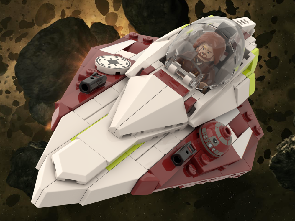 Lego Obi-Wan's Delta-7 Starfighter (AotC)