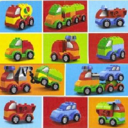 Lego Poster, Duplo, Creative Cars / [No Color/Any Color]