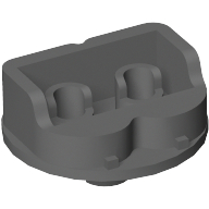 Lego Sports Hockey Shooter, Minifig Stand Top / Dark Bluish Gray