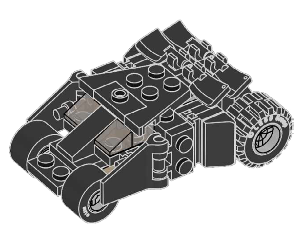Lego Batmobile Tumbler