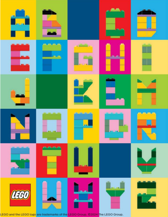 Lego Alphabet Bricks