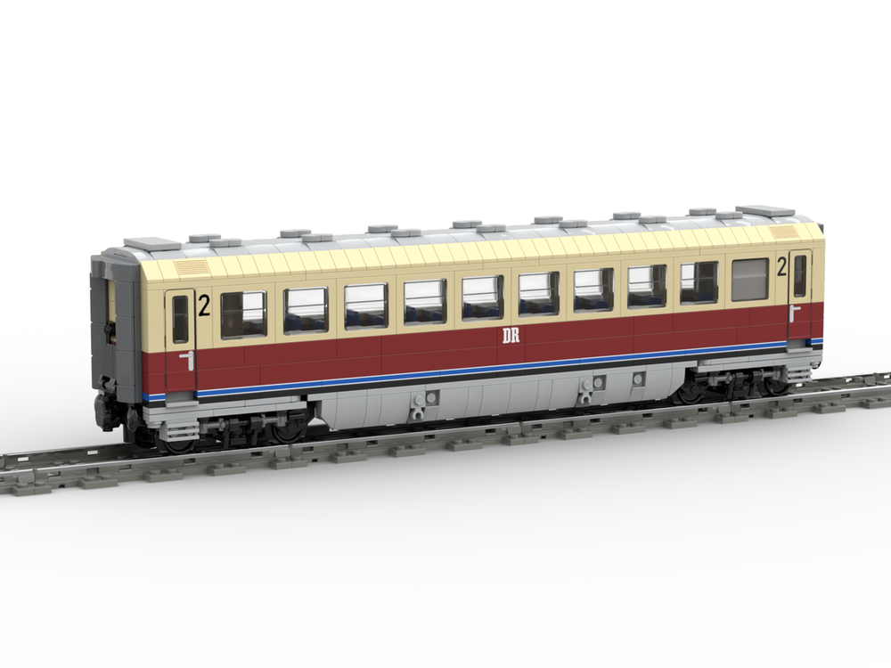 Lego Extension Set – 2nd Class Car for Highspeed Train VT18.16.10