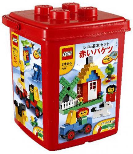 Lego Basic Red Bucket